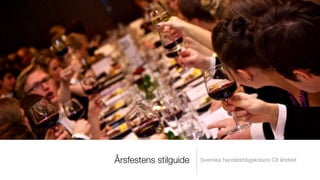 Årsfestens stilguide
   Svenska handelshögskolans CII årsfest
 