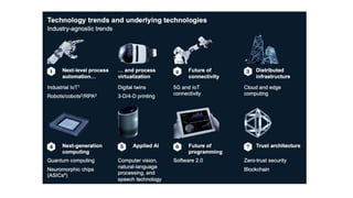 Emerging Technology Trends and Innovations Shaping the Future | PDF