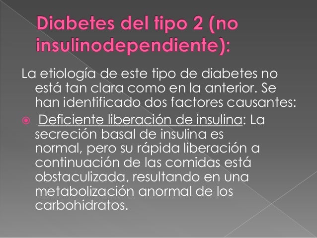 Etiología de la diabetes mellitus Etiología de la diabetes mellitus