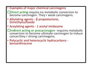 Etiology of neoplasm veterinary science (pathology) | PPTX