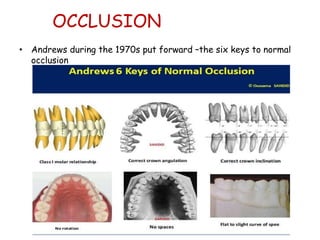 Etiology of malocclusion | PPTX