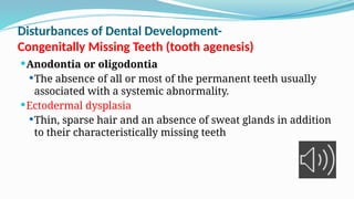 Sparse Teeth Dental etiology of malocclusion.pptx Flow SwiftKey Flow SwiftKey Flow ...