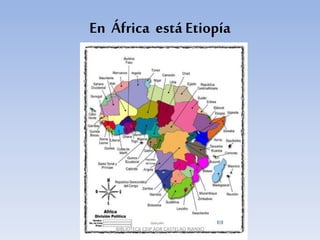 En África está Etiopía
BIBLIOTECA CEIP ADR CASTELAO RIANXO
 