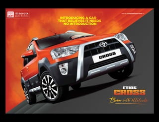 Toyota Etios Cross Brochure