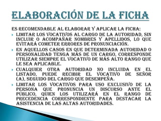 protocolonpara actos de muy alto binel y actividades especialesl | PDF