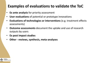 Adapting the Livestock and Fish (L&F) program Impact Pathway(s) to the Ethiopia Small Ruminant Value chains
