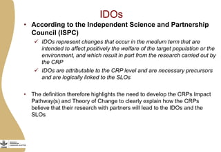 Adapting the Livestock and Fish (L&F) program Impact Pathway(s) to the Ethiopia Small Ruminant Value chains