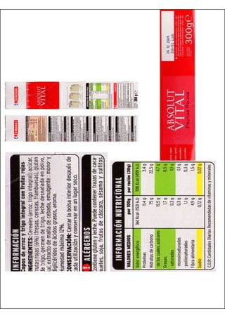 Etiquetado alimentos 2