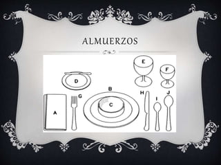 ALMUERZOS
 