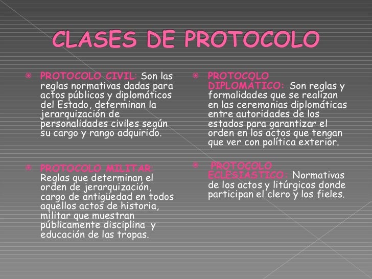 Etiqueta Y Protocolo