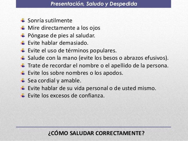 Etiqueta Y Protocolo Empresarial