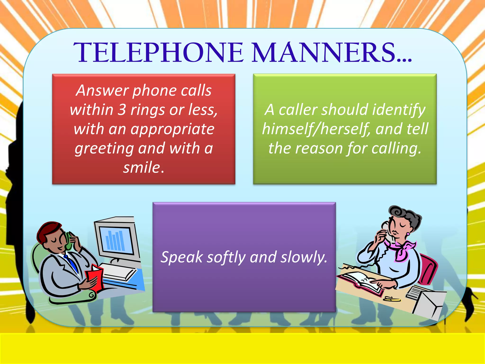 Four components of Etiquette | PPTX