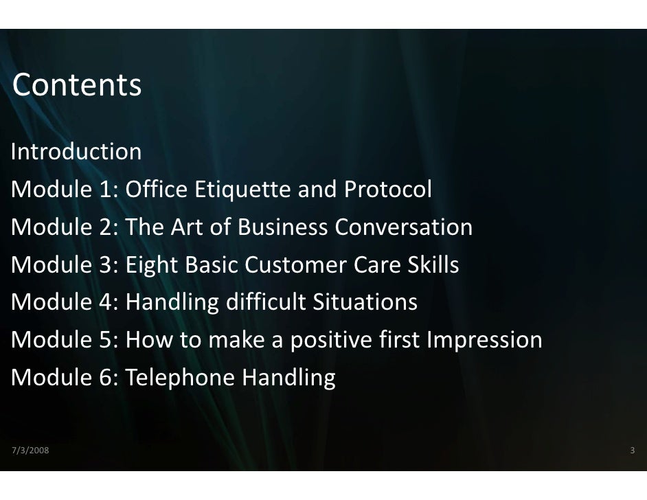 etiquette of customer interaction customer interaction skills