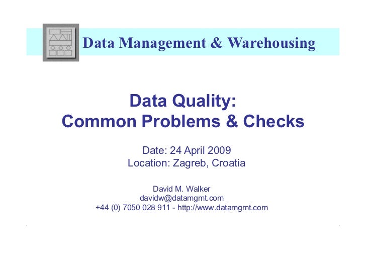 presentation checks