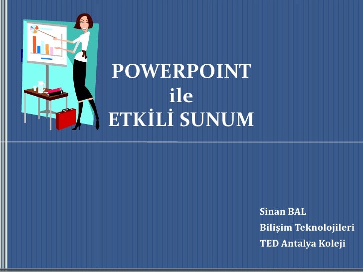 Powerpoint sunum örnekleri