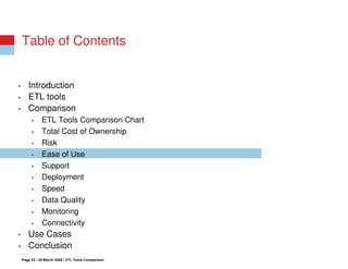 Open Source ETL vs Commercial ETL