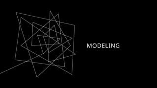 MODELING
 
