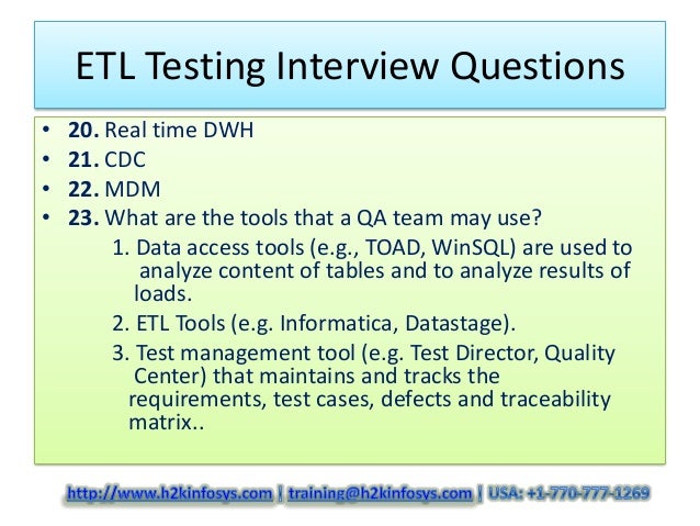 data management interview questions