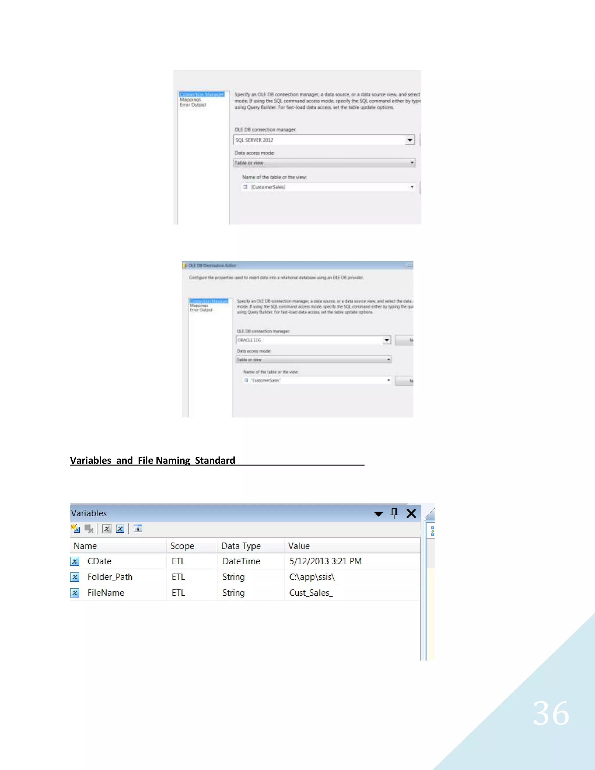 36
View Creation
View Verification
SSIS Package
Few technical problems with Microsoft Visual Studio 2010 forced me to switch to Microsoft Visual
Studio 2008 for Business Intelligence Development.
 