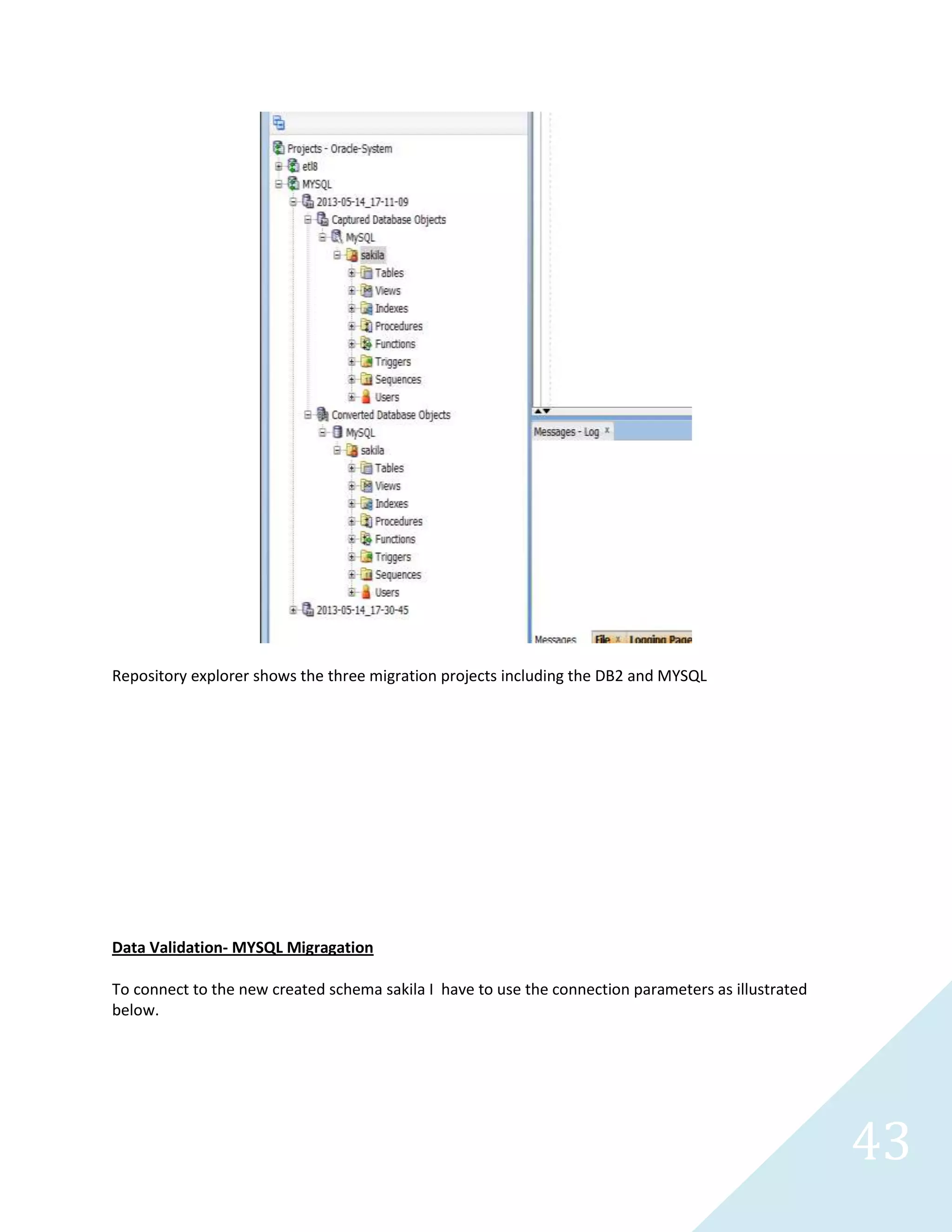 43
Each time the variables passed in the expression will be used to create the file using the connection
string as illustrated. I did not add any constraints to the connector or error handling to this package
since is not a production based package
SISS Execution
SISS can be executed using Microsoft Visual Studio, SQL Agent, Command Line or Execute Page Utility.
Execute Page Utility
 