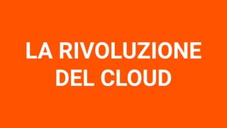 SINTRA DIGITAL BUSINESS 6
LA RIVOLUZIONE
DEL CLOUD
 