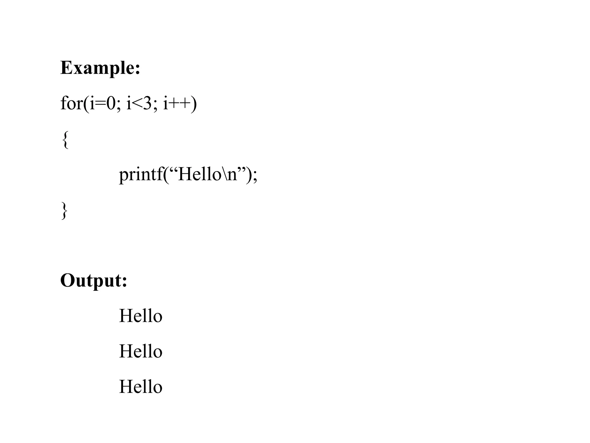 Loops in C Programming Language | PPTX | Programming Languages | Computing
