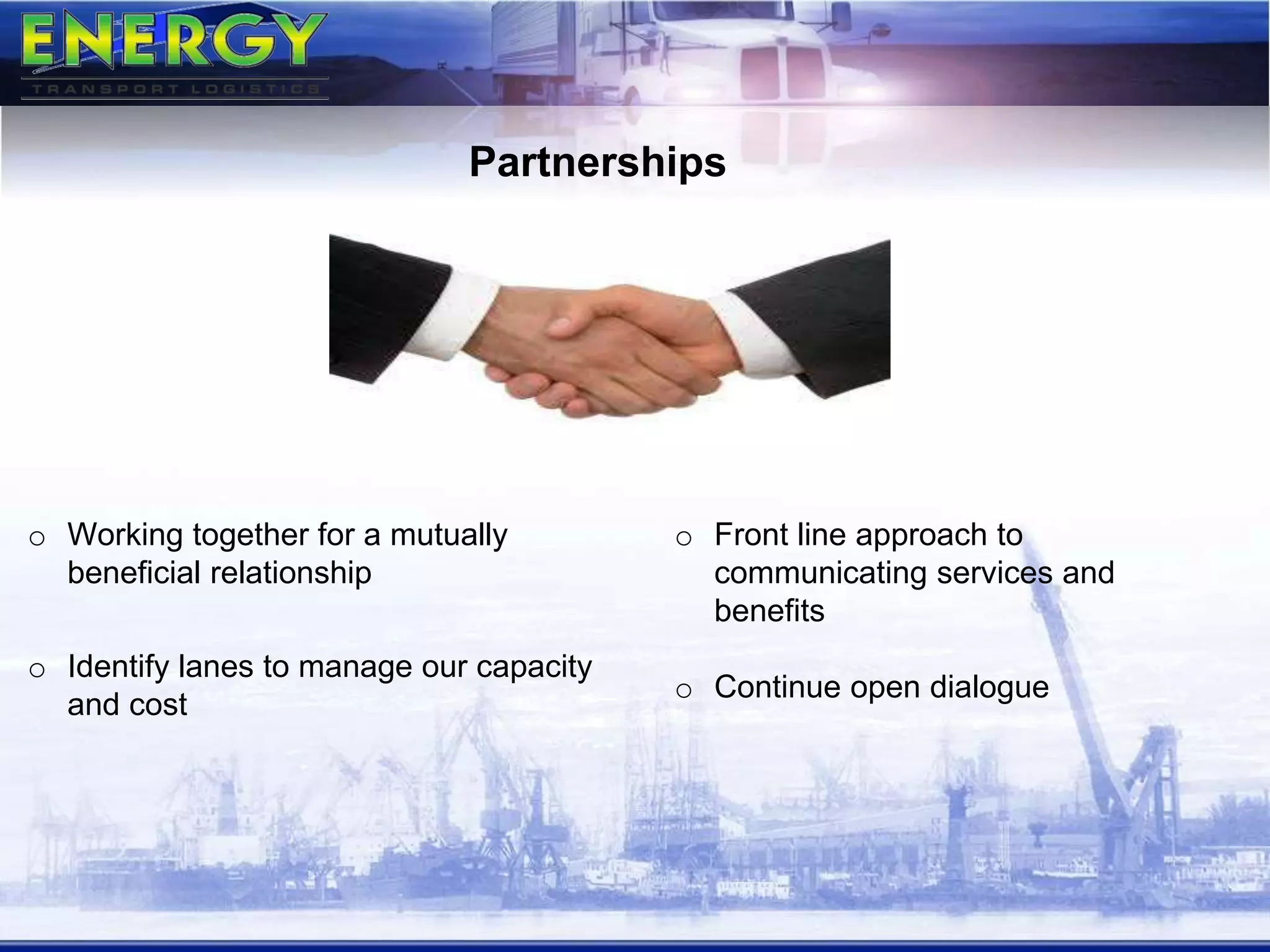 Energy Transport Logistics | PPT