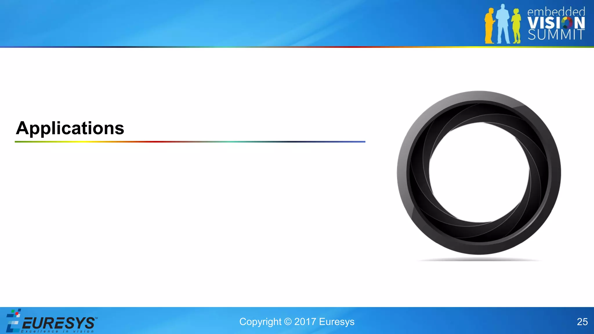 Copyright © 2017 Euresys 25
Applications
 