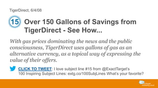 TigerDirect, 6/4/08

15 Over 150 Gallons of Savings from
TigerDirect - See How...
With gas prices dominating the news and ...