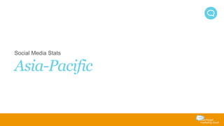 Social Media Stats 
Asia-Pacific 
 