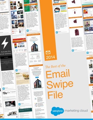 The Best of the
Email
Swipe
File
2014
 