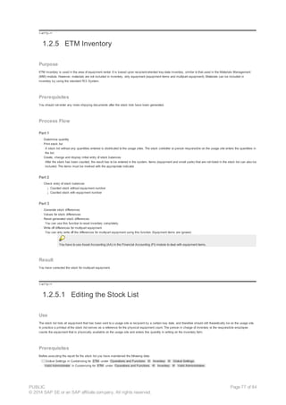 Etm equipment and_tools management | PDF