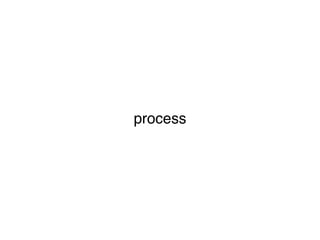 process
 