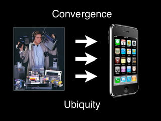 Convergence




  Ubiquity
 