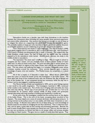 Environment TOBAGO newsletter                                                                                          Page 20



                                          WHAT’S HAPPENING @ ET



            ET is now on Facebook and Twitter                              Environment TOBAGO Environmental
                                                                                and Services Map of Tobago
         We invite everyone on Facebook to join. Here we will post
         upcoming events, links, photos and videos on ET matters and   They are excellent and will be published every two years.
         other environmental issues.                                   Published in January 2008. Requests for these maps can be
                                                                                           made to ET office.
         ET group link: http://www.facebook.com/home.php#/
         group.php?gid=53362888661&ref=ts

         And keep up to date on what we are up to by following us                     Volunteers needed!
                                                                       Persons who are interested in helping with cataloguing and
         on Twitter: https://twitter.com/environ_tobago                filing of ET’s educational, research and operational material
                                                                                               and archiving.




                                                                    New Members
                                      With a membership of 405 worldwide, ET welcomes the following members:
                                                                    Jurgen Rasch
                                                                    Kitty Hibben




                 Products featuring artwork from Rainforest Education &
                                 Awareness Programme




                    Drawstring bags-TT$130
                                                        Tote bags-TT$120                     Burlap bags -TT$120



                                                                               TT$15 per card

                                 Postcards                                              or

                                                                           TT$100 for a pack of ten
 