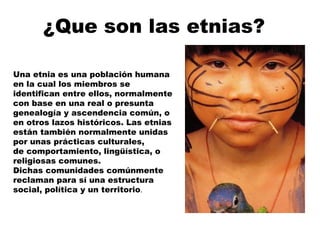 Etnias | PPT