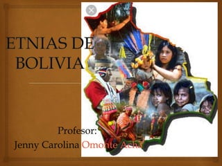 Profesor:
Jenny Carolina Omonte Acha
 
