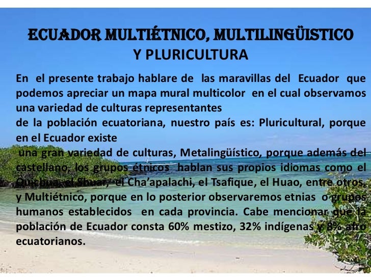 Resultado de imagen para pluricultural ecuatoriana imagenes