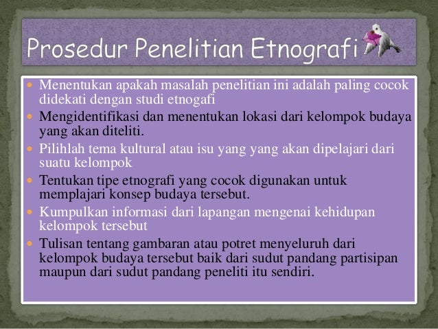 Etnografi pnelitian kwalitatif
