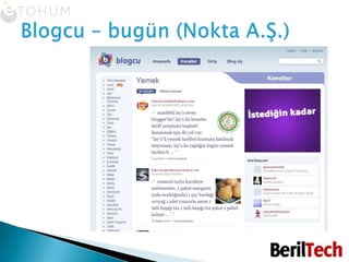 Blogcu – bugün (Nokta A.Ş.)