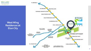32
WestWing
Residences at
EtonCity
 