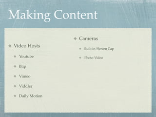 E-Tools for Personal Publishing