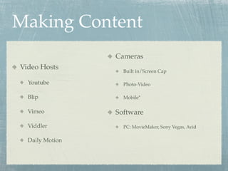 E-Tools for Personal Publishing