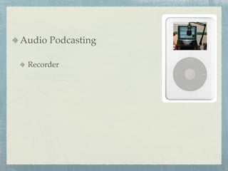 E-Tools for Personal Publishing