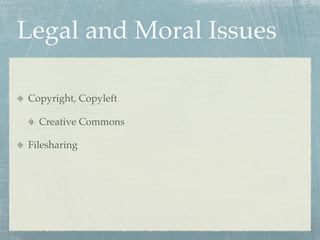 E-Tools for Personal Publishing