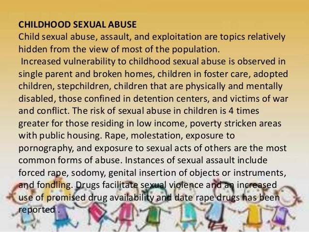 child molestation research paper child molestation research paper
