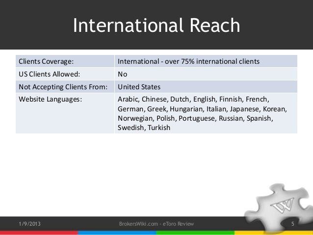 Forex broker review 2013