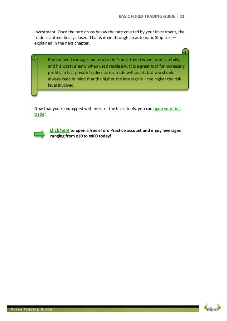 Etoro Forex Trading Guide - 