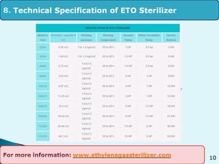 ETO Sterilizer And Sterilization process | PPT