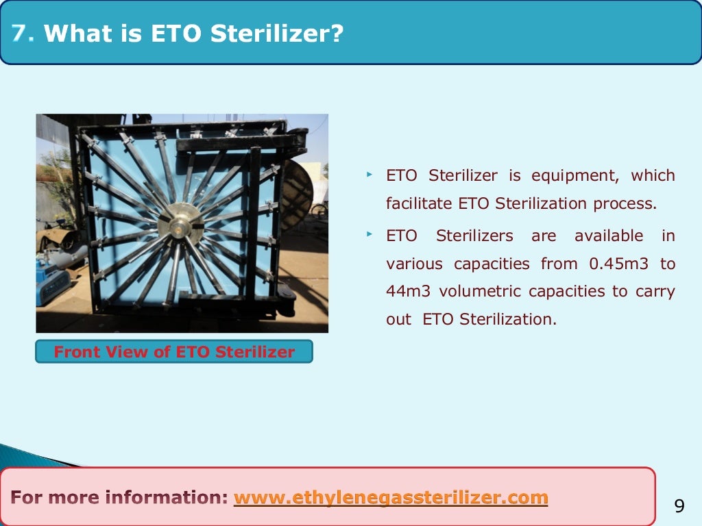 ETO Sterilizer And Sterilization process